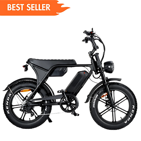 Fatbike - Ouxi V8 Max 5.0 (C80) dubbele accu - Zwart