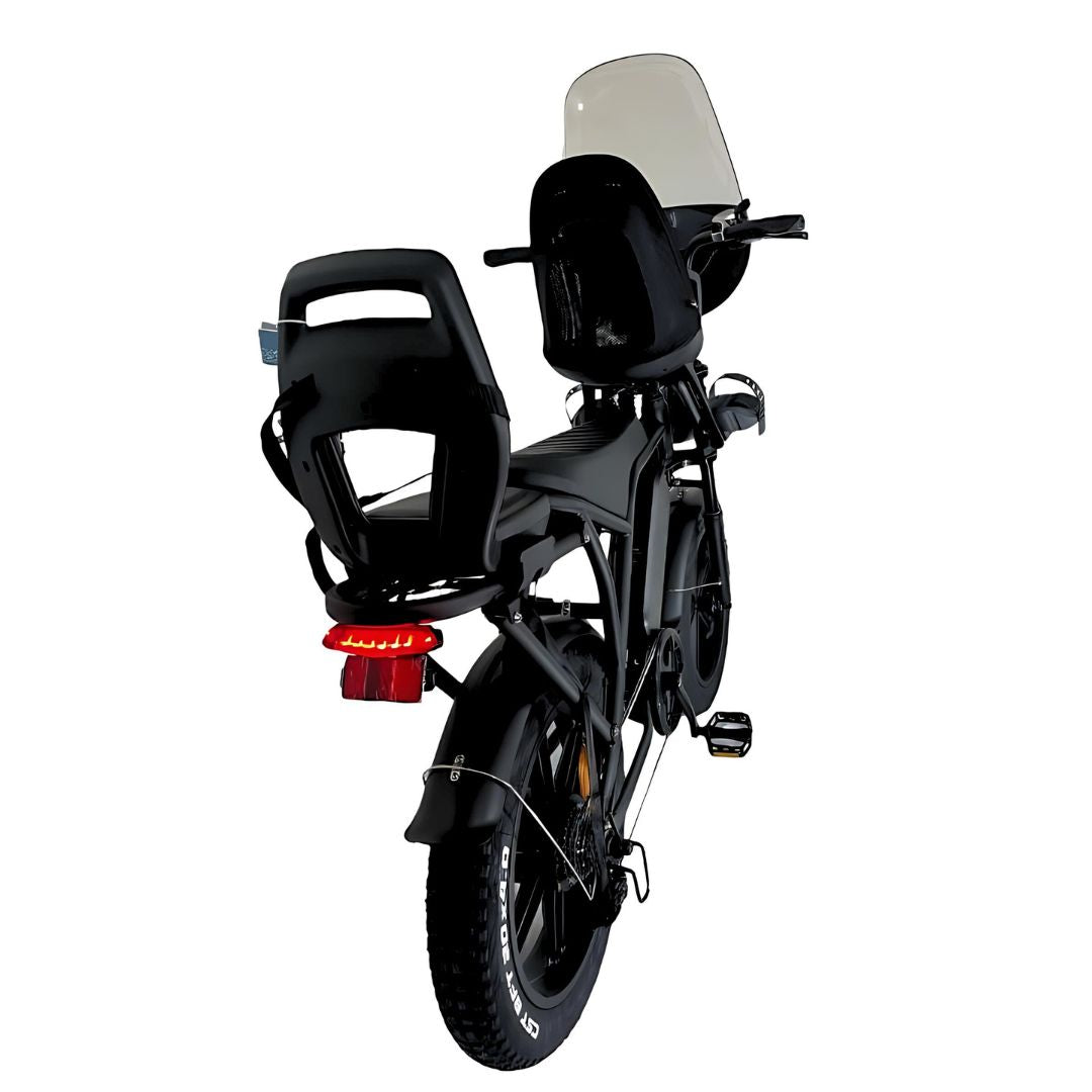 Family Fatbike - Ouxi V8 6.0 (C80) - Zwart - Tot 5 jaar (Inclusief alle accessoires)