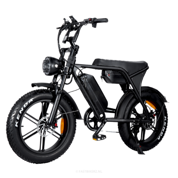 Fatbike - Ouxi V8 Max 5.0 (C80) dubbele accu - Zwart