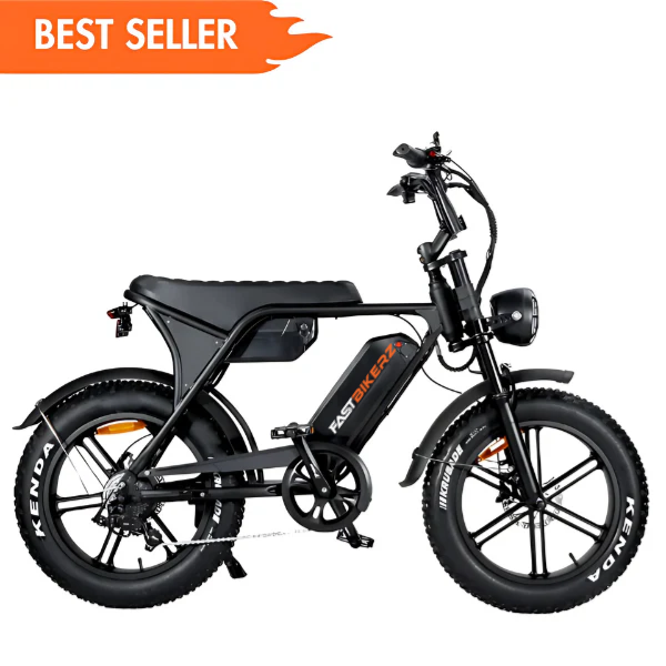 Fatbike - Ouxi V8 Max 6.0 (C80) dubbele accu - Zwart