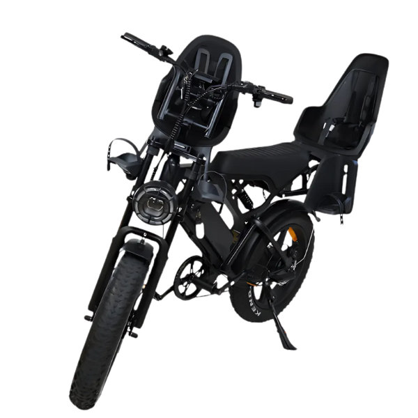 Family Fatbike - V20PRO 9.0 - Zwart - Tot 3 jaar (Inclusief alle accessoires)