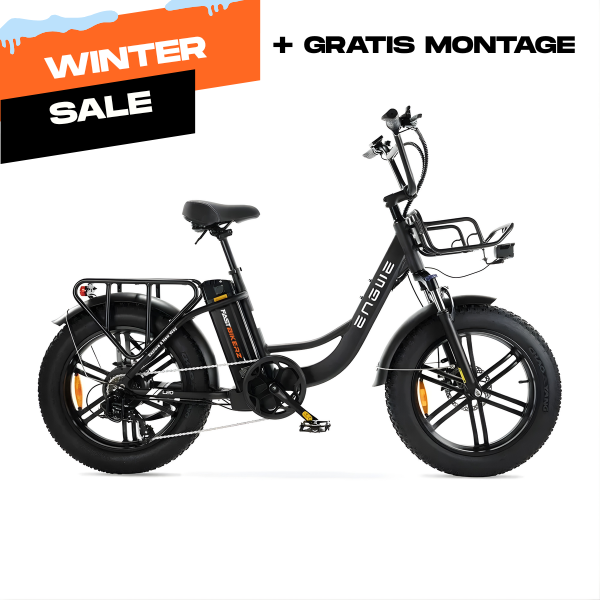 ENGWE L20 - Fatbike - Zwart