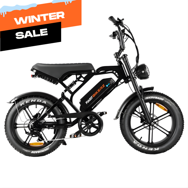 Fatbike BEST SELLER - FastBikerz V20PRO 9.0 Zwart