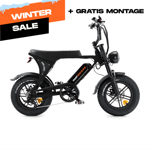 Fatbike - Ouxi C80 Mini Zwart