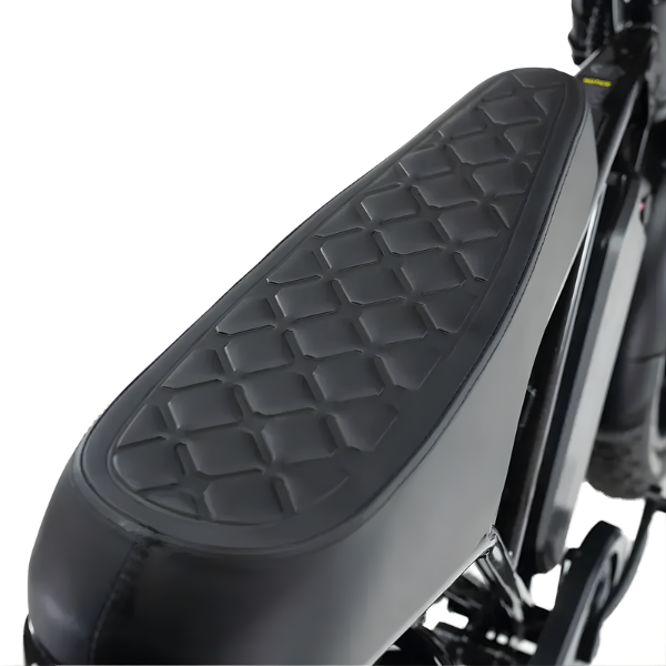 Fatbike COMBIDEAL - Ouxi H9 Zwart + achterzitje + voetsteuntjes + Alarm + Slot + Telefoonhouder