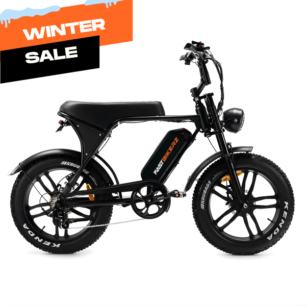 Fatbike BEST SELLER - Ouxi V8 6.0 (C80) Zwart