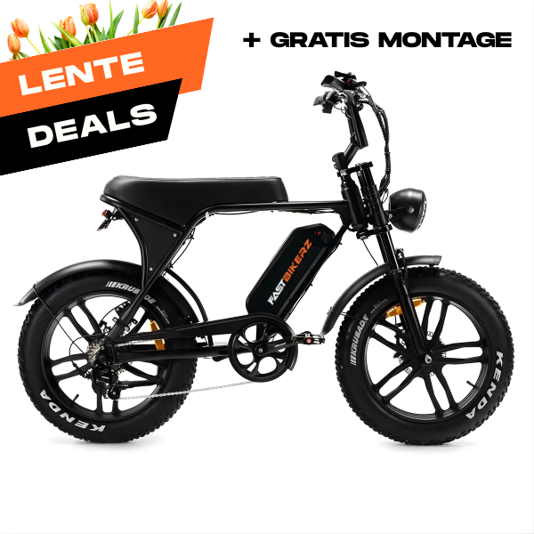 Fatbike BEST SELLER - Ouxi V8 6.0 (C80) Zwart