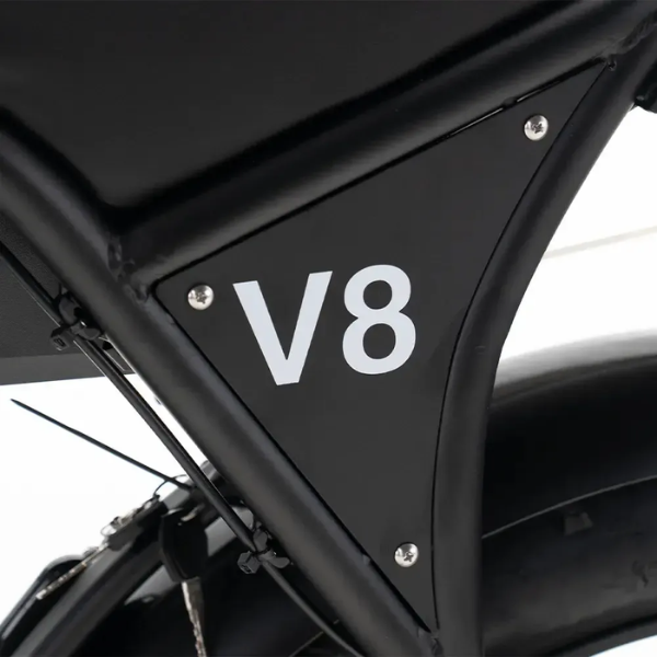 Fatbike - Ouxi V8 Max 6.0 (C80) dubbele accu - Zwart