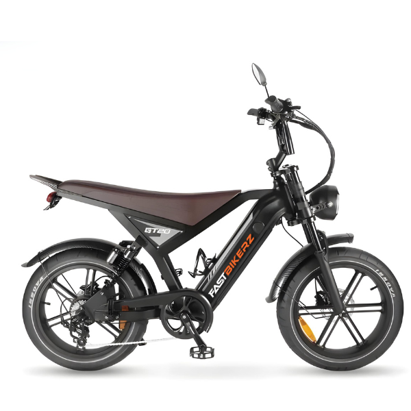 Fatbike GT-20 Zwart | Elektrische Fatbike met Hydraulische Remmen