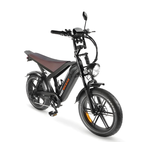 Fatbike GT-20 Zwart | Elektrische Fatbike met Hydraulische Remmen