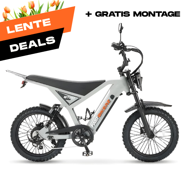 Fatbike GT-20 Pro Nardo Grey | Elektrische Fatbike met Hydraulische Remmen