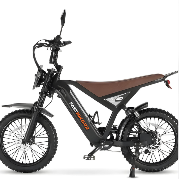 Fatbike GT-20 Pro Zwart | Elektrische Fatbike met Hydraulische Remmen