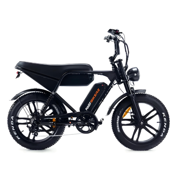 Fatbike Ouxi V8 Pro Max Zwart | Elektrische Fatbike met Hydraulische Remmen