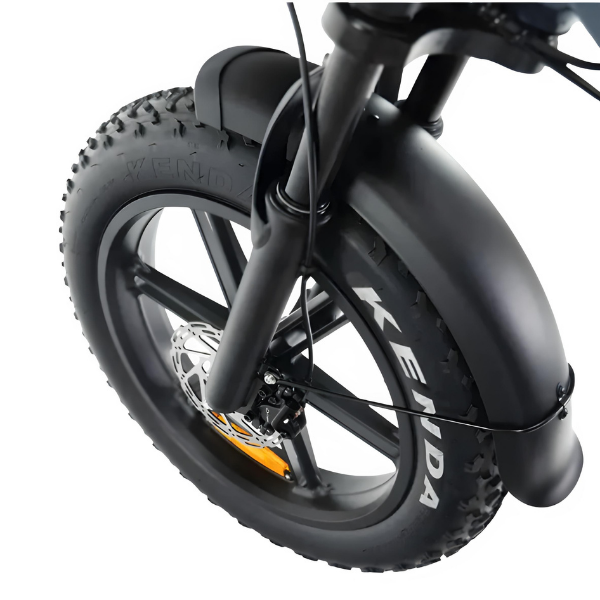 Fatbike COMBIDEAL - FastBikerz S20 PRO Nardo Grey + Achterzitje + Voetsteuntjes + Voorslot + Slot + Telefoonhouder