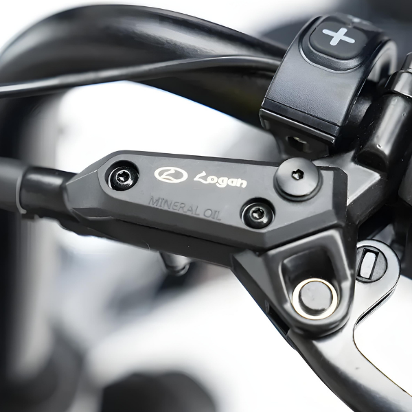 Fatbike COMBIDEAL - FastBikerz S20 PRO Nardo Grey + Achterzitje + Voetsteuntjes + Voorslot + Slot + Telefoonhouder