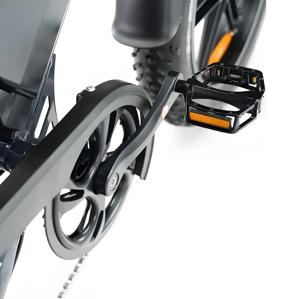 Fatbike COMBIDEAL - FastBikerz S20 PRO Nardo Grey + Achterzitje + Voetsteuntjes + Voorslot + Slot + Telefoonhouder