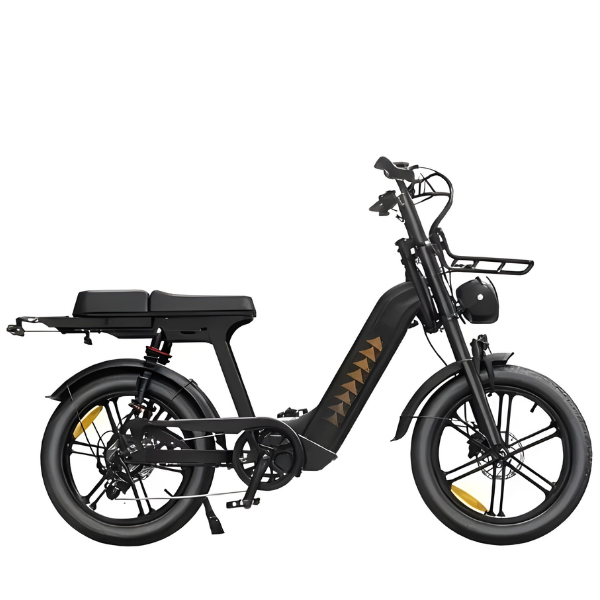 Fatbike V20 Comfort Pro Zwart | Elektrische Fatbike met Hydraulische Remmen