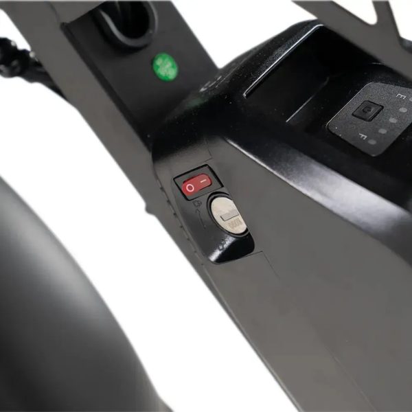 Fatbike COMBIDEAL - FastBikerz S20 PRO Zwart + Achterzitje + Voetsteuntjes + Voorslot + Slot + Telefoonhouder