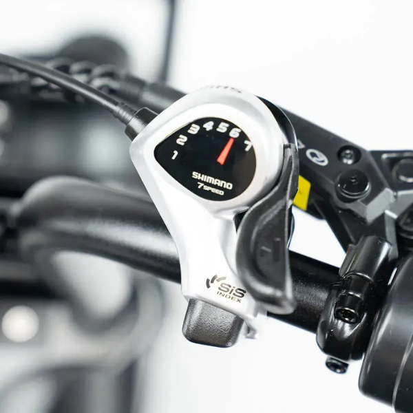 Fatbike COMBIDEAL - FastBikerz V20PRO 9.0 Dark Grey + Achterzitje + Voetsteuntjes + Voorslot + Slot + Telefoonhouder