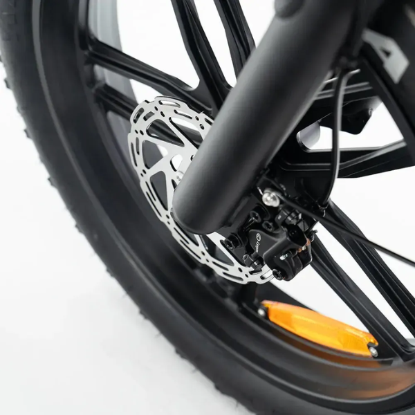 Fatbike COMBIDEAL - FastBikerz V20PRO 9.0 Dark Grey + Achterzitje + Voetsteuntjes + Voorslot + Slot + Telefoonhouder