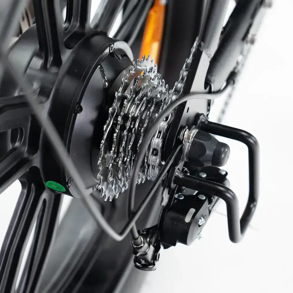 Fatbike COMBIDEAL - FastBikerz V20PRO 9.0 Nardo Grey + Achterzitje + Voetsteuntjes + Voorslot + Slot + Telefoonhouder