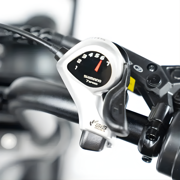 Fatbike COMBIDEAL - FastBikerz V20PRO 9.0 Nardo Grey + Achterzitje + Voetsteuntjes + Voorslot + Slot + Telefoonhouder