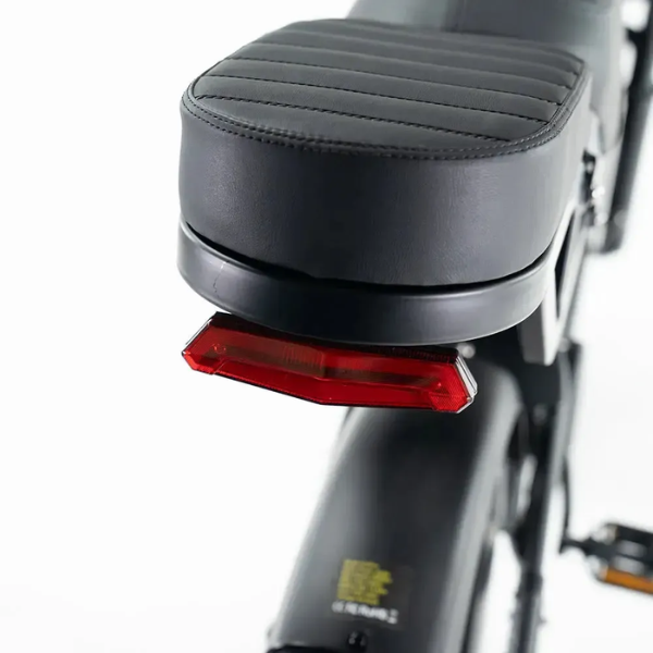 Fatbike COMBIDEAL - FastBikerz V20PRO 9.0 Zwart + Achterzitje + Voetsteuntjes + Voorslot + Slot + Telefoonhouder