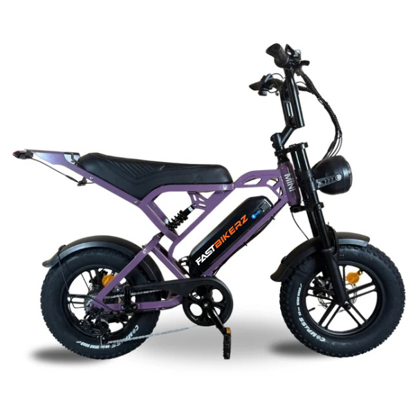 V20 Mini Fatbike - Paars - Hydraulische Remmen