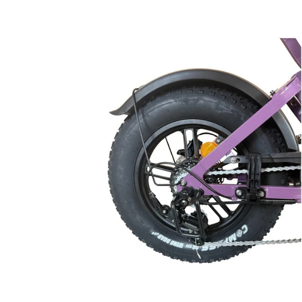 V20 Mini Fatbike - Paars - Hydraulische Remmen