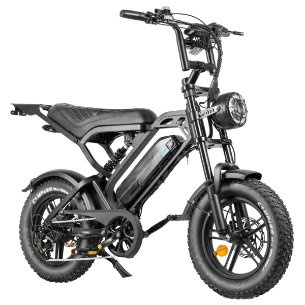 V20 Mini Fatbike - Zwart - Hydraulische Remmen