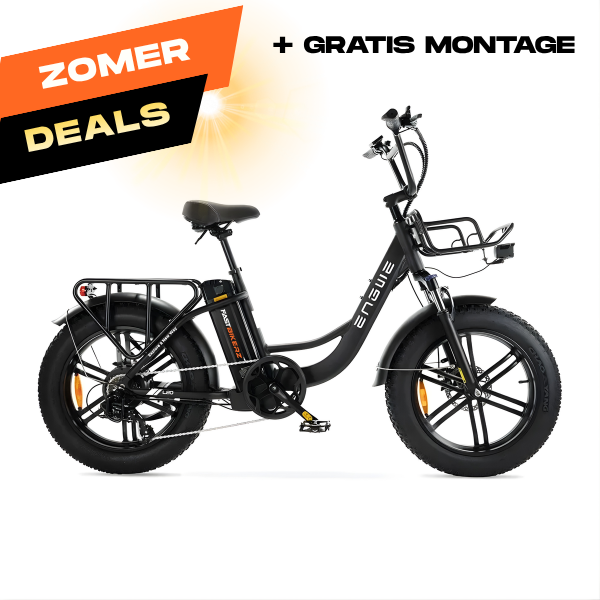 ENGWE L20 - Fatbike - Zwart