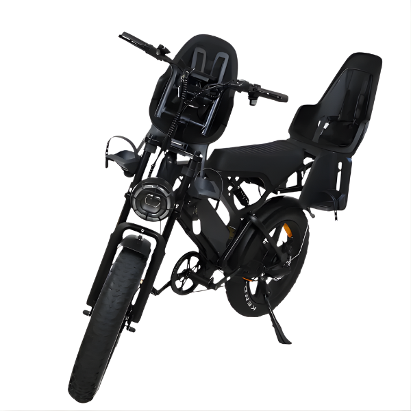 Family Fatbike - V20PRO 9.0 - Zwart - Tot 3 jaar (Inclusief alle accessoires)