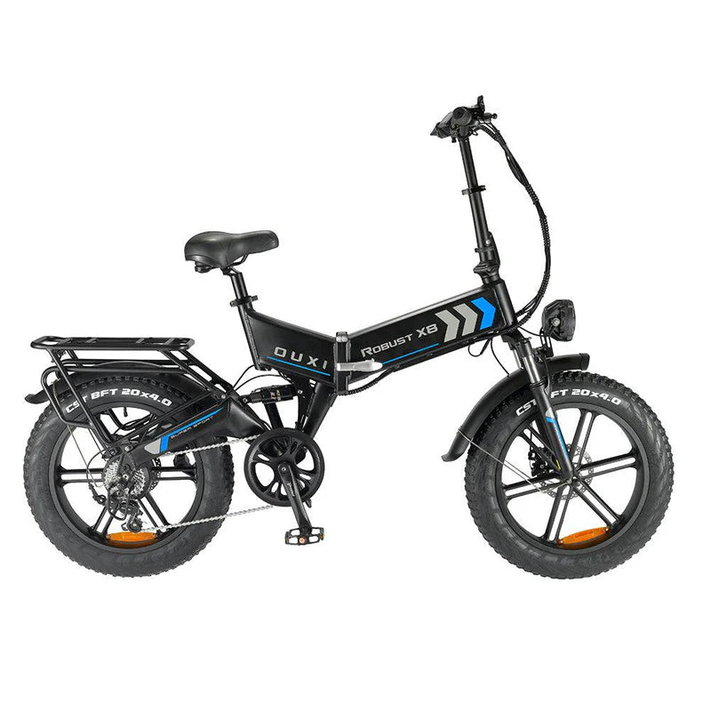 OUXI X8 - Elektrische Vouwfiets - Blauw