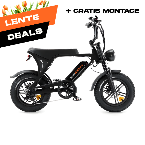 Fatbike - Ouxi C80 Mini Zwart