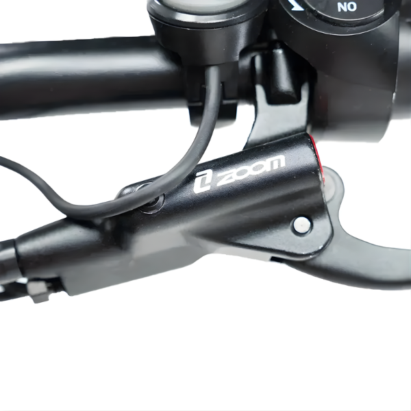 Fatbike COMBIDEAL - Ouxi H9 Zwart + achterzitje + voetsteuntjes + Alarm + Slot + Telefoonhouder