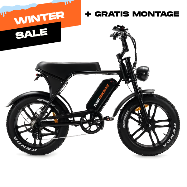 Fatbike BEST SELLER - Ouxi V8 6.0 (C80) Zwart