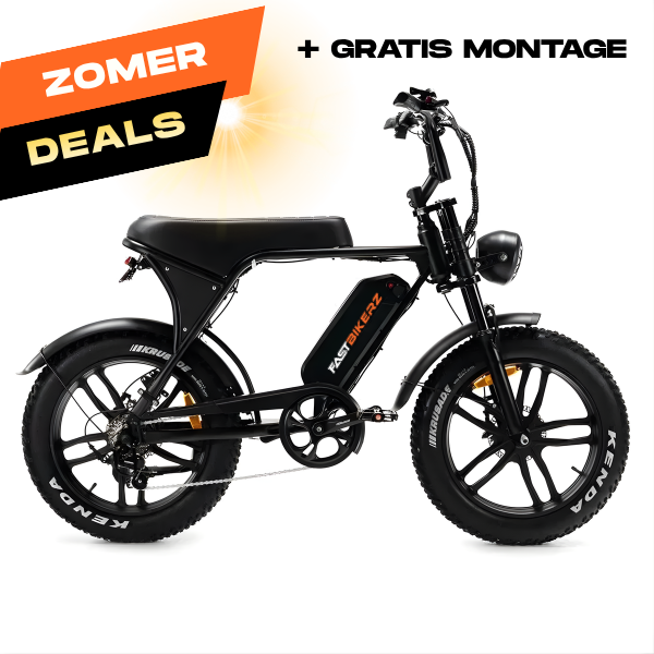 Fatbike BEST SELLER - Ouxi V8 6.0 (C80) Zwart