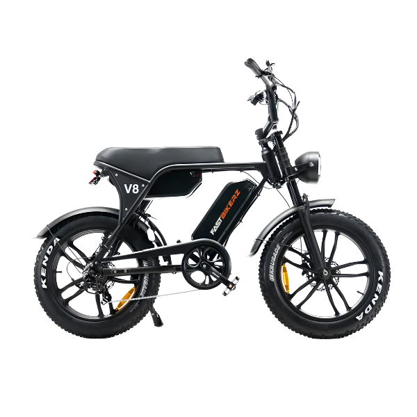 Fatbike - Ouxi V8 Max 6.0 (C80) dubbele accu - Zwart