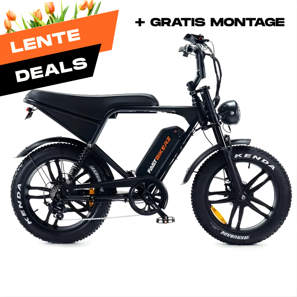 Fatbike BEST SELLER - Ouxi V8 Pro Zwart
