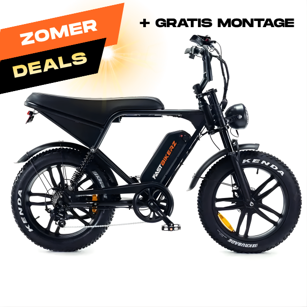 Fatbike BEST SELLER - Ouxi V8 Pro Zwart