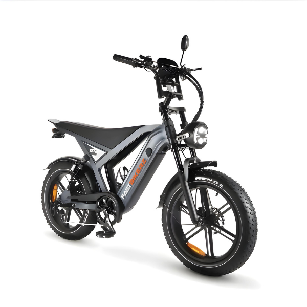 Fatbike GT-20 Dark Grey | Elektrische Fatbike met Hydraulische Remmen