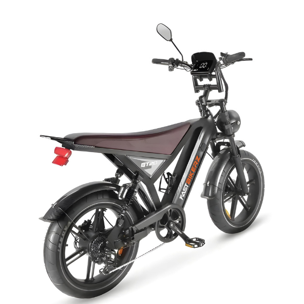 Fatbike GT-20 Zwart | Elektrische Fatbike met Hydraulische Remmen