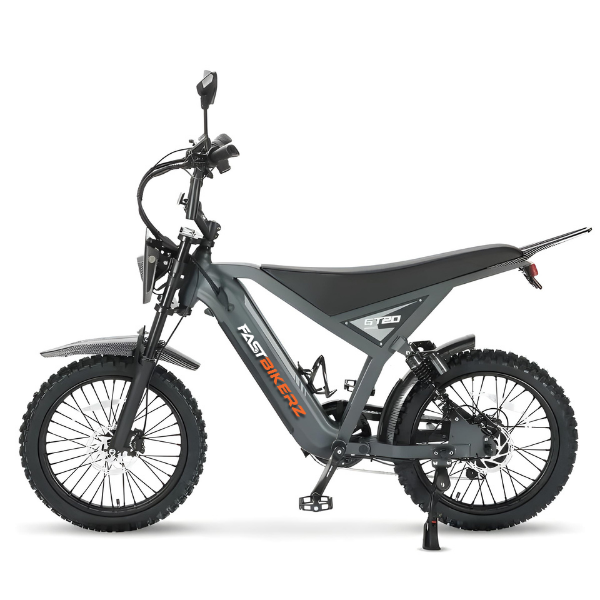 Fatbike GT-20 Pro Dark Grey | Elektrische Fatbike met Hydraulische Remmen