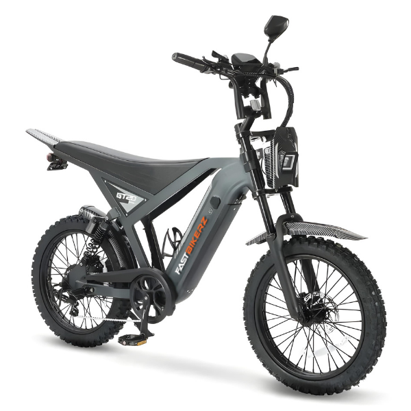 Fatbike GT-20 Pro Dark Grey | Elektrische Fatbike met Hydraulische Remmen
