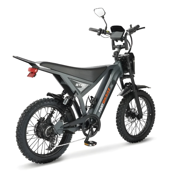 Fatbike GT-20 Pro Dark Grey | Elektrische Fatbike met Hydraulische Remmen