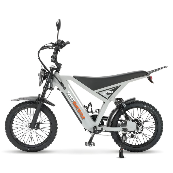 Fatbike GT-20 Pro Nardo Grey | Elektrische Fatbike met Hydraulische Remmen