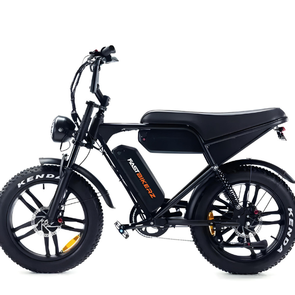 Fatbike Ouxi V8 Pro Max Zwart | Elektrische Fatbike met Hydraulische Remmen