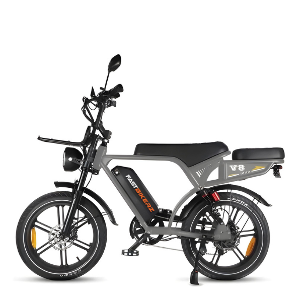 Fatbike Ouxi V8 Ultra Grijs | Elektrische Fatbike met Hydraulische Remmen