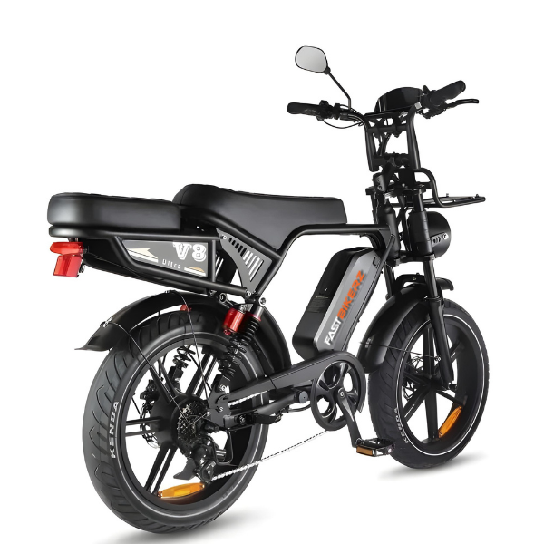 Fatbike Ouxi V8 Ultra Zwart | Elektrische Fatbike met Hydraulische Remmen