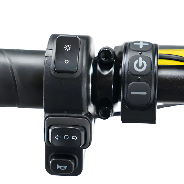 Fatbike COMBIDEAL - FastBikerz S20 PRO Nardo Grey + Achterzitje + Voetsteuntjes + Voorslot + Slot + Telefoonhouder